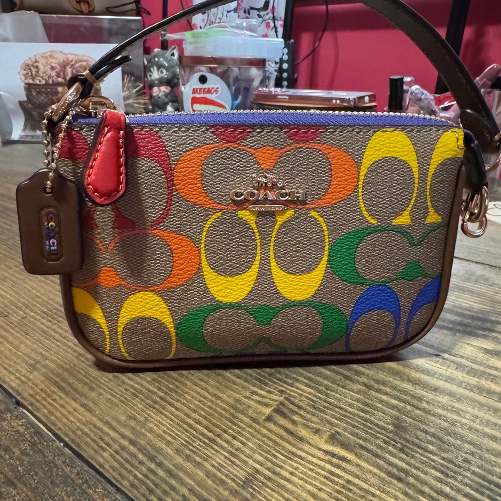 Coach Nolita 15 in Rainbow